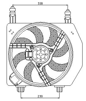 [E5594] EL FORD FIESTA IV (96) CON AA 370w