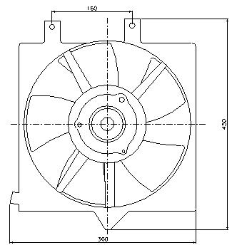 [E6243] EL NISSAN PRIMERA P11 (96-99) VENT AA