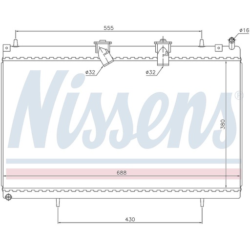 [05214] RAD. CITROEN C5 (04) 2,2HDi