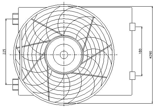 [E6333] EL OPEL CORSA C (01-07) VENT AA