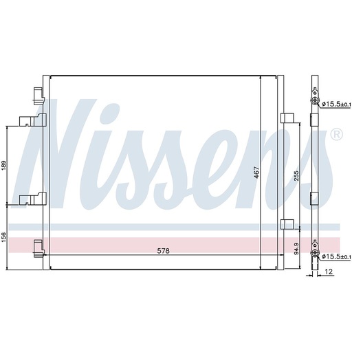 [16920] COND. NISSAN PRIMASTAR (06) 2,0DCi