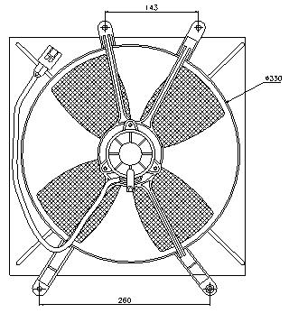 [E7665] EL TOYOTA RAV-4 (94-00) 2.O i 16v VENT RADIADOR