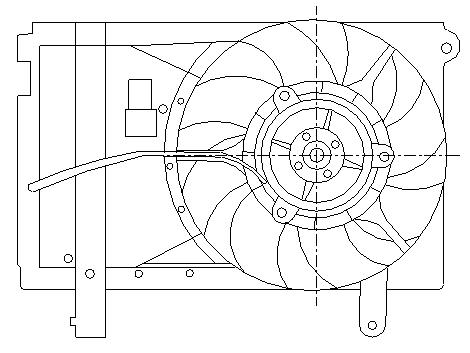 [E7928] EL CHEVROLET KALOS (02) VENT AA