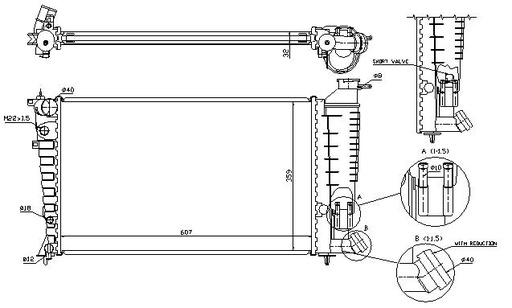 [05238] RAD. PSA (93) AUT +/- ZX/306 1.6/1.8/2.0