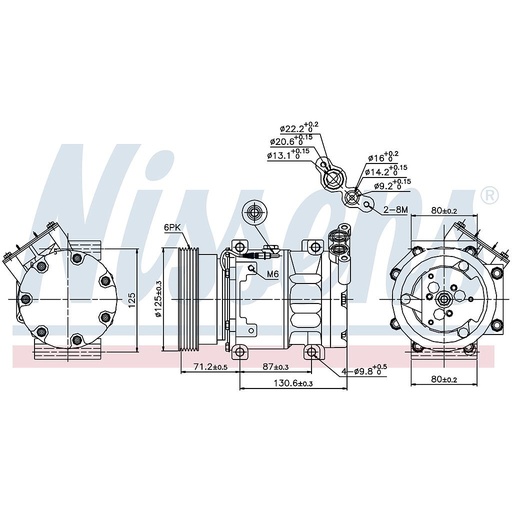 [FS98854] COMP. DACIA LOGAN/SANDERO/DUSTER (04) 7V16 ALT