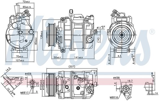 [FSE026] COMP. VW AMAROK/TRANSPORTER T5 (03) 7SE
