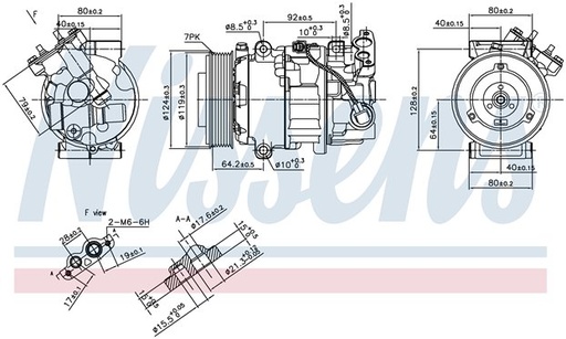 [FSE027] COMP. RENAULT MEGANE/SCENIC (08) 1.9D/2.0/2.0D 6SEL14C