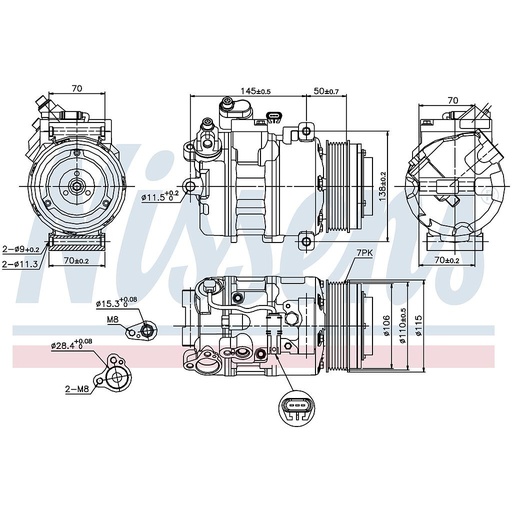 [FSE038] COMP. BMW SERIE 5/SERIE 7/X5/X6 (09) 7SBU