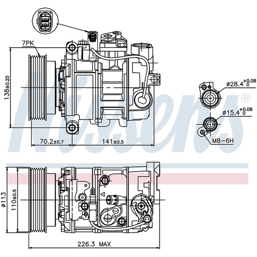 [FSE056] COMP. VAG/PORSCHE (06) Q7/CAYENNE GASOLINA 7SE