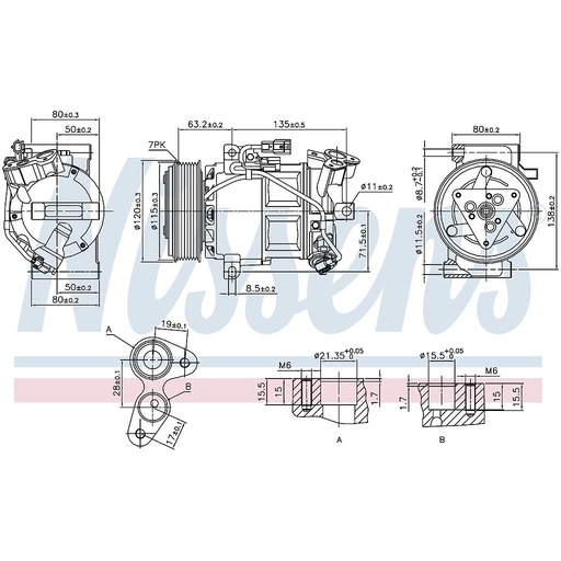 [FSE060] COMP. RENAULT CLIO/CAPTUR (13) ZEXEL VCS-14EC
