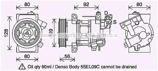 [FSE064] COMP. PSA (10) C3/DS3/2008 5SEL09C