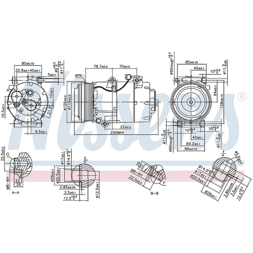 [FSE070] COMP. FORD/VOLVO C-MAX (03) 2,0TD V16