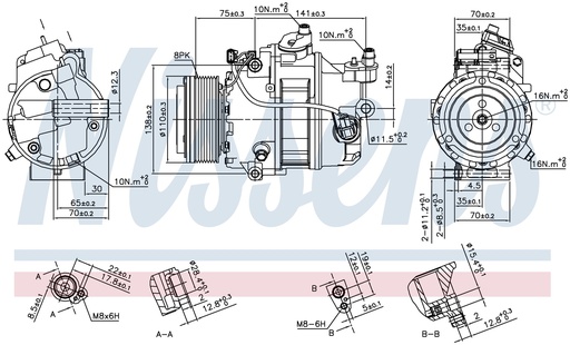 [FSE133] COMP. BMW 7 SERIES F01 (09) 740L 3,0