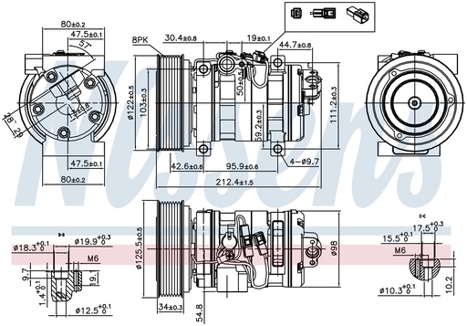[FSE156] COMP. MAZDA 3/6 (09) 2,0D / 2,2D