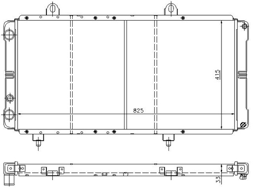 [05301] RAD. PSA/FIAT (81) C25/J5/DUCATO 2.5D