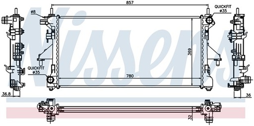 [05306] RAD. FIAT DUCATO (06) +/- 2.3JTD