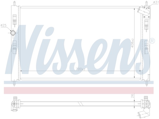 [05323] RAD. CITROEN C4 AIRCROSS (12) 1,6HDI