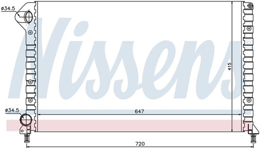 [05435] RAD. FIAT DOBLO (01) - 1.2/1.4/1.6/1.9D