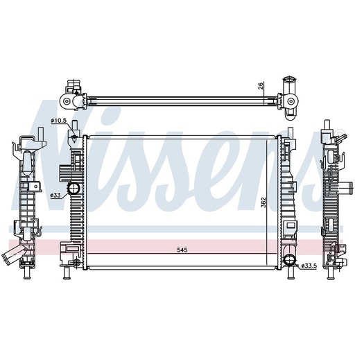 [05501] RAD. FORD C-MAX (10) 1,6TDCi