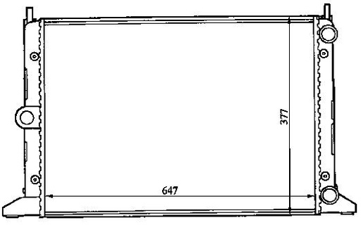 [05604] RAD. FORD GALAXI (95) 1.9TDi