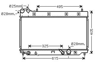 [05640] RAD. HONDA JAZZ (04) 1.2 / 1.3