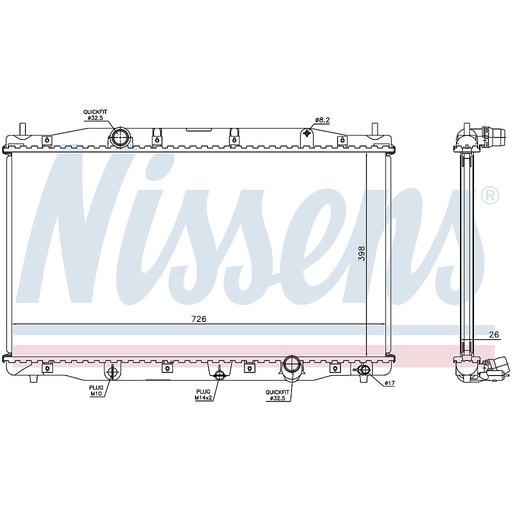 [05675] RAD. HONDA CR-V (06) 2,2CTDi
