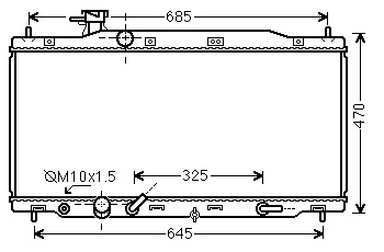 [05679] RAD. HONDA CR-V (06) 2.0i 16v