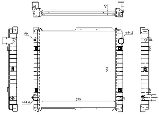 [05723] RAD. IVECO EUROCARGO (01) E13/E15/E17/E18/E21