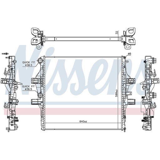 [05725] RAD. IVECO DAILY (12) 35C / 40C / 50C / 65C