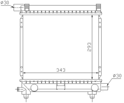 [05810] RAD. MERCEDES W201 190/200 (84-93)