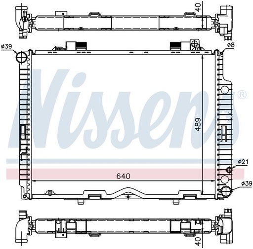 [06009] RAD. MB W210 (97) +/- E250TD