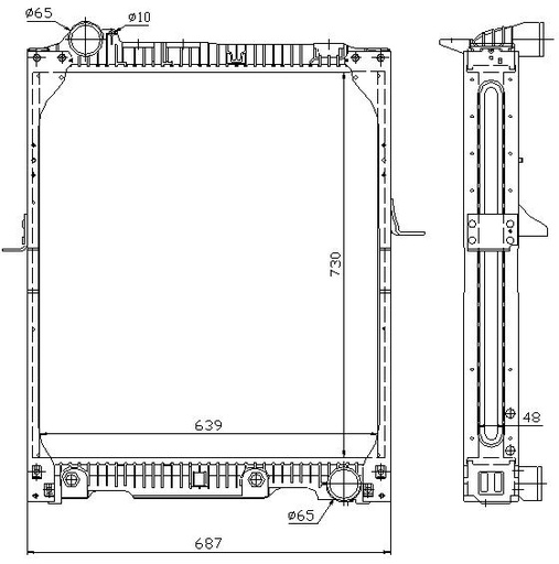 [06074] RAD. MERCEDES NG90S 290 cv (95)
