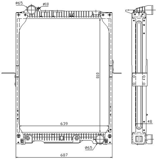 [06075] RAD. MERCEDES N.G.90M/S (95) 272cv