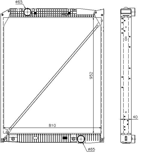 [06082] RAD. MERCEDES ACTROS (96) 1853 / 2553