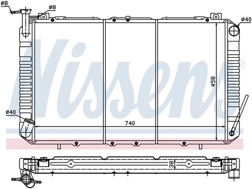 [06209] RAD. NISSAN PATROL (88) +/- 2.8TD