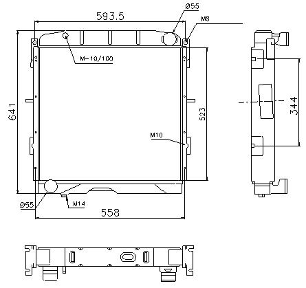 [06214] RAD. NISSAN ATLEON (00)