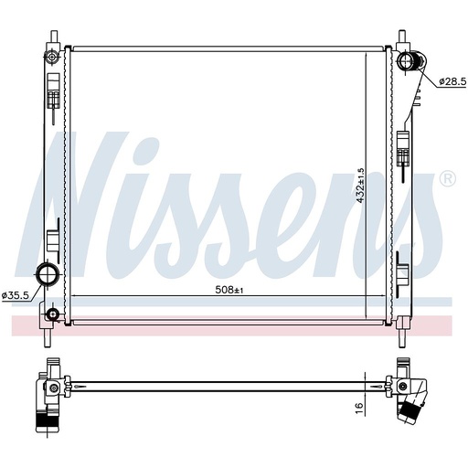 [06295] RAD. NISSAN JUKE (14) 1,2DIG-TURBO
