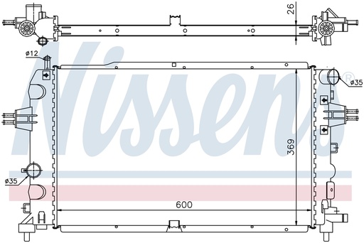 [06355] RAD. OPEL ASTRA (04) 2,0
