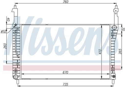 [06384] RAD. OPEL ANTARA/CHEVROLET CAPTIVA (06) +/- M/A 2.0D/2.2D