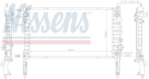 [06407] RAD. CHEVROLET TRACKER (13) 1,4