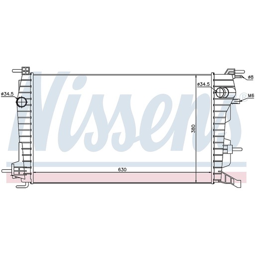 [06771] RAD. RENAULT FLUENCE (08) 1,5DCi