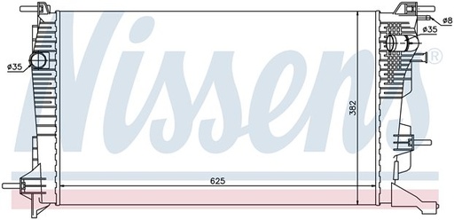 [06898] RAD. RENAULT MEGANE III/SCENIC (08) 1.2/1.4