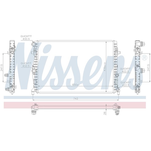 [07041] RAD. AUDI A1 (18) 25TFSI / 30TFSI / 35TFSI
