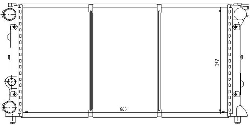 [07100] RAD. SEAT IBIZA/MALAGA/RONDA (88) +/-1.5I/1.7I/1.7D