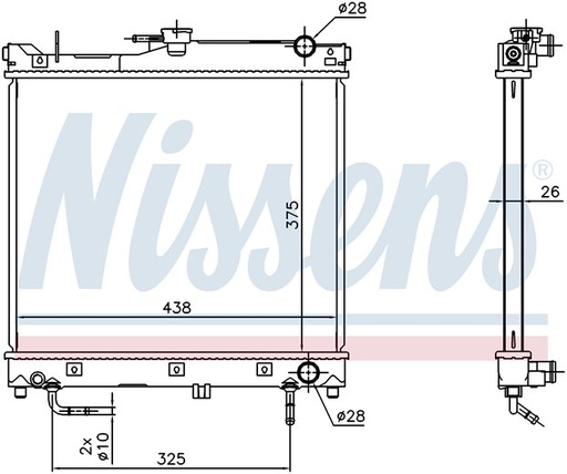[07204] RAD. SUZUKI JIMNY (98) +/- AUT 1.3i 16v