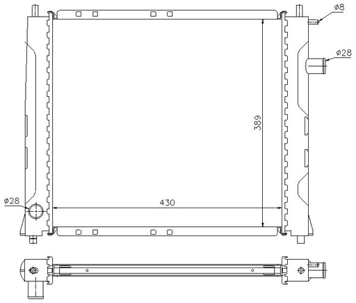 [07234] RAD. ROVER/MG (95) -200/25/400/45/ZR/ZS
