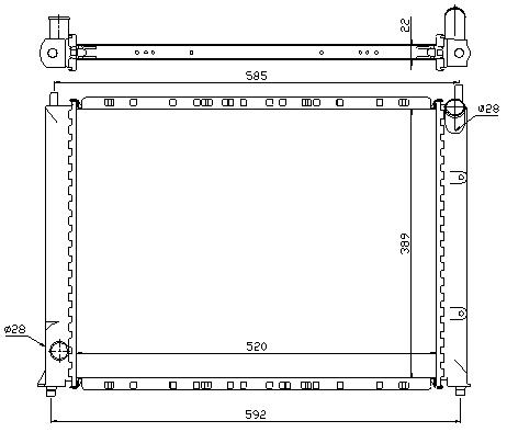 [07242] RAD. ROVER/MG (99) + 25/ZR