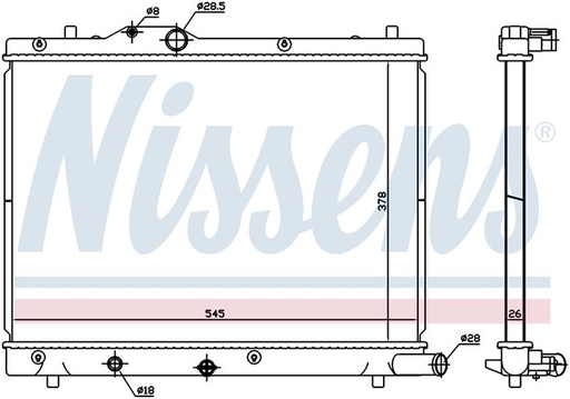 [07254] RAD. SUZUKI SWIFT II (05) +/ 1.3DDIS